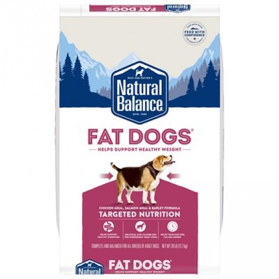 Natural Balance Chien Fat Dogs 12.7 kg
